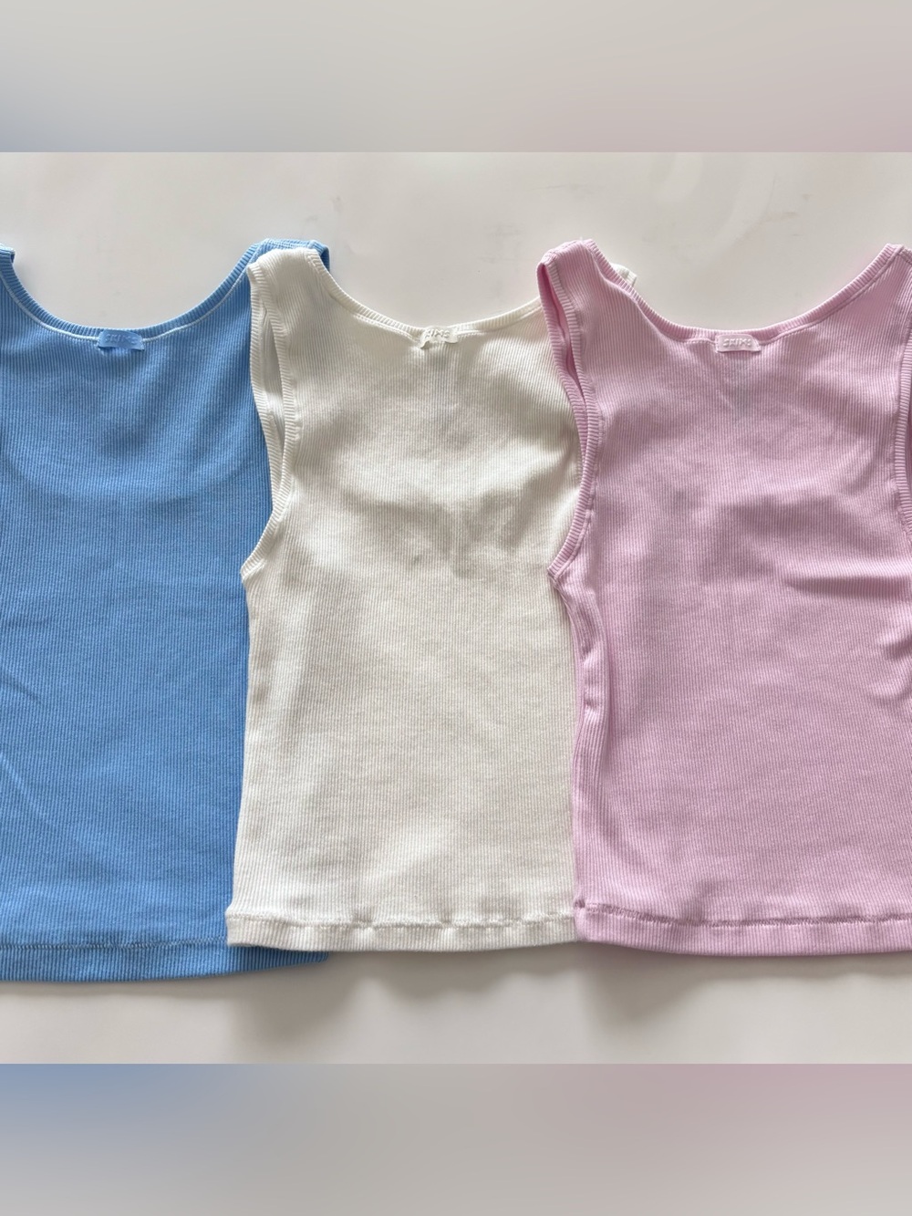 Skims Cherry Blossom Tank Set of 3 Size S - Picture 4 of 8